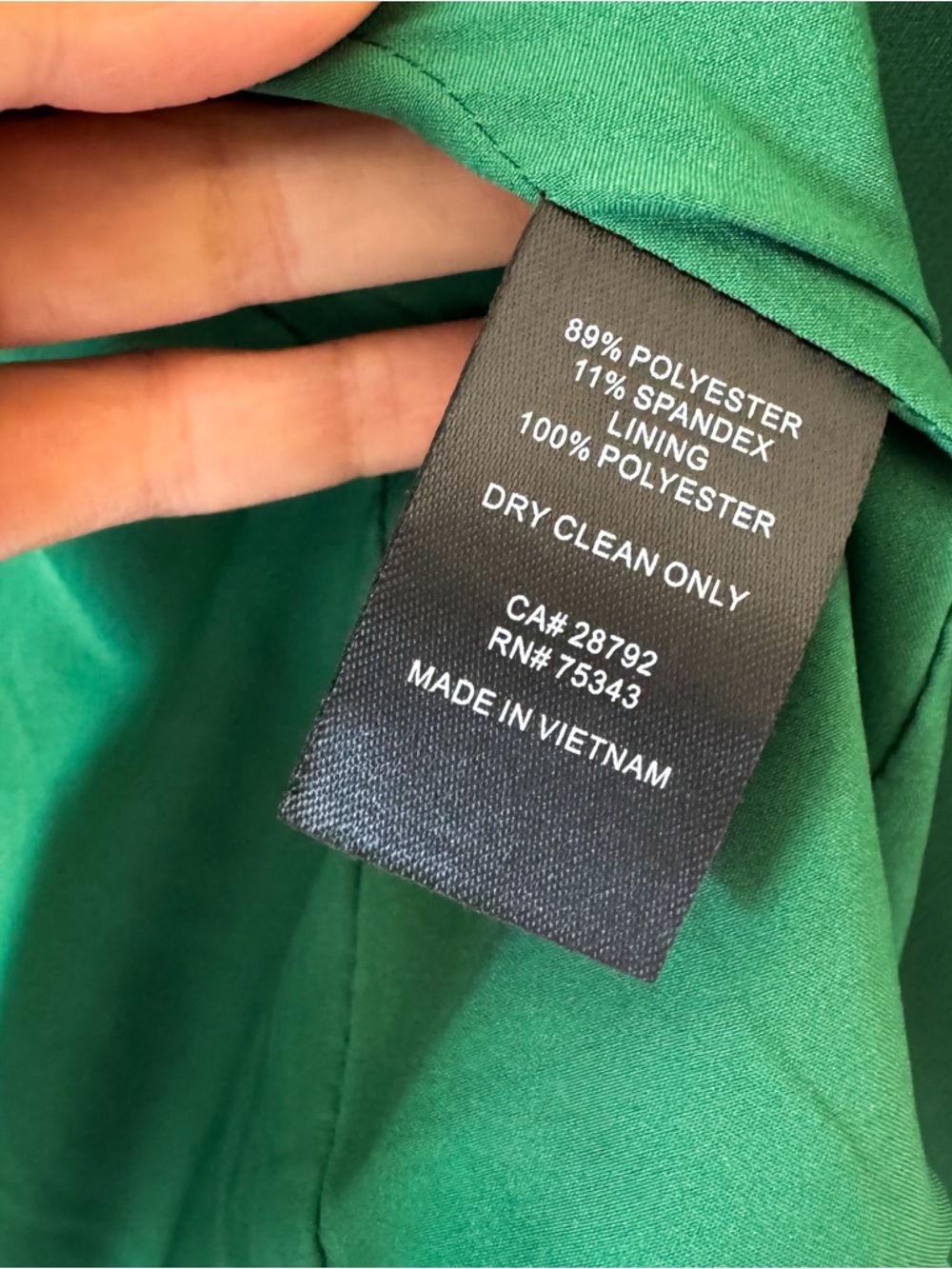 Rachel Zoe Green Open-Front Blazer Jacket Size M - Picture 6 of 7